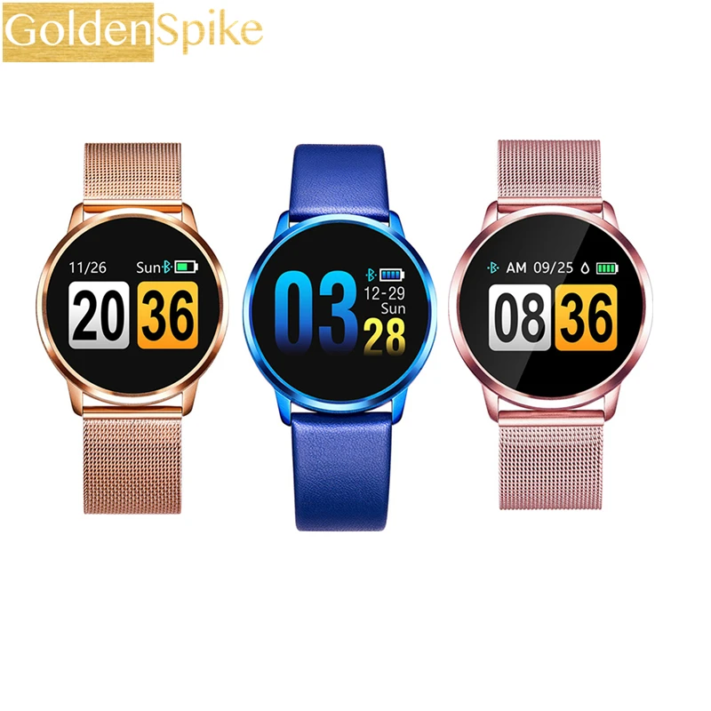 GOLDENSPIKE Q8 Smart Watch OLED Color Screen Smartwatch
