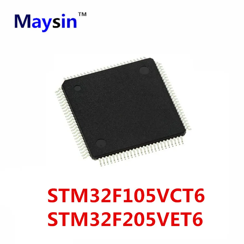10 шт. STM32F105VCT6 STM32F105VC STM32F105 32F105VC STM32F205VET6 STM32F205VE STM32F205 32F205VE QFP100 оригинальный