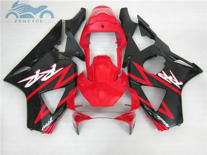 ABS пластик обтекатели комплект для 2002 2003 CBR 900RR красный черный fireblade мотоцикл обтекатель aftermarket запчасти cbr900rr 954 02 03