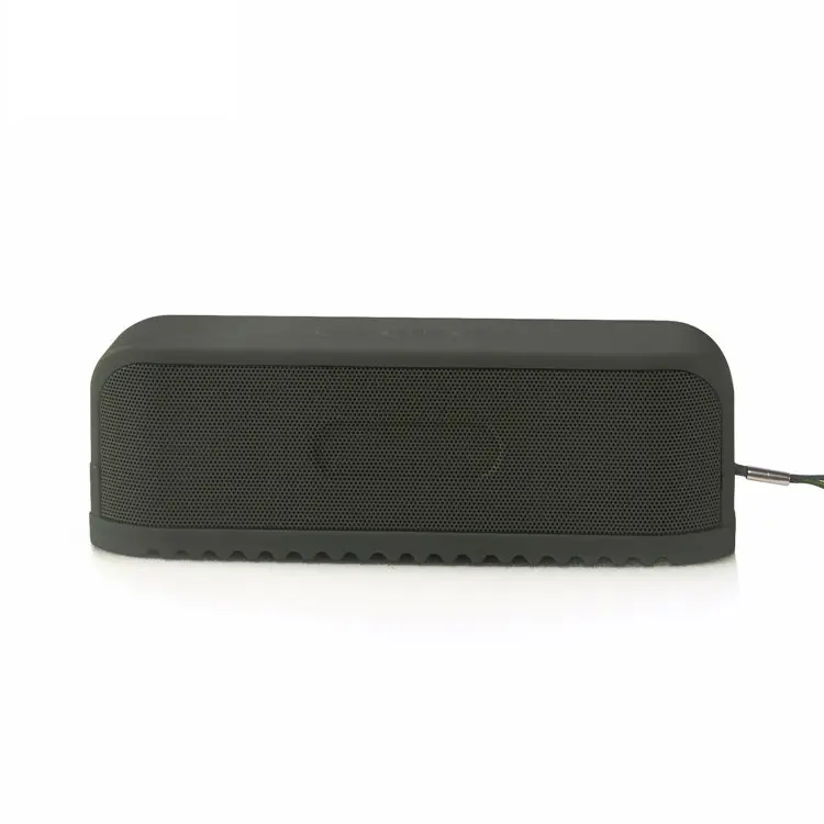 Многофункциональный динамик Bluetooth мини беспроводной сабвуфер акустическая система стерео музыка периферийное радио - Цвет: Черный