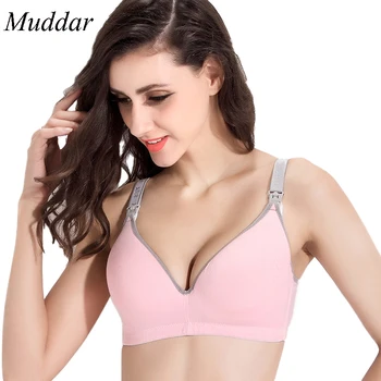 Muddar Maternity Nursing Bra Cotton Pregnant Women Sleep