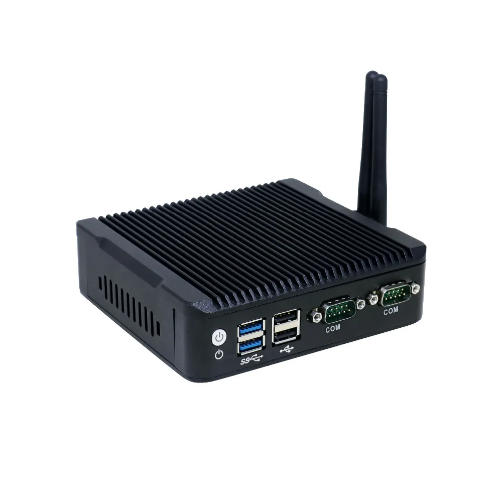 Быстрая доставка Мини компьютер Intel celeron J3160 четырехъядерный двойной ethernet