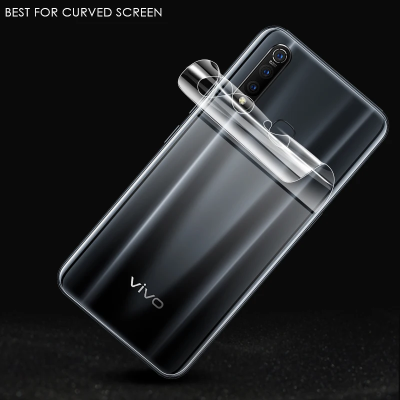 CHYI 3D изогнутая пленка для vivo Z5x V1911A V1919A Защитная пленка для экрана 6,53 Дюймов Полное покрытие гидратационная пленка с инструментами не закаленное стекло