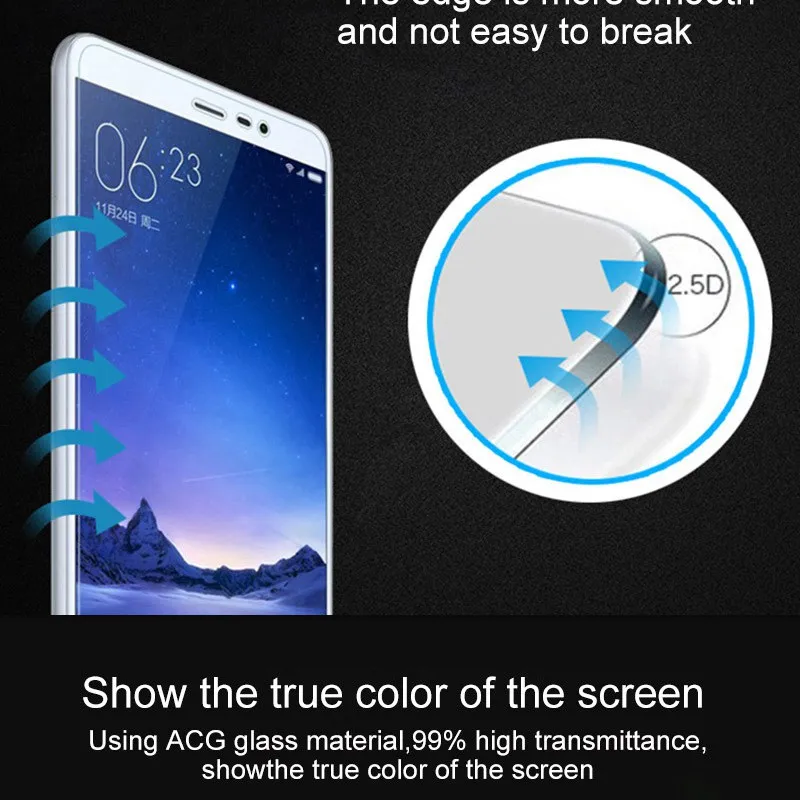 Tempered Glass Screen Protector Xiaomi Redmi Note 3 Pro (7)