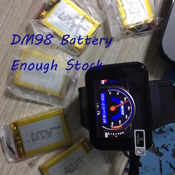 

Hot selling smart wath accessory battery back cover charger cable for DM98 backup charger