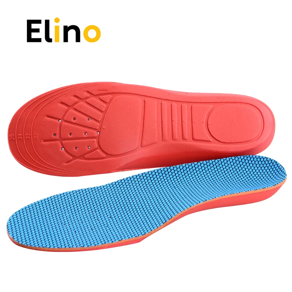 Детские ортопедические стельки Elino 3D из ЭВА с супинатором плоскостопие о лапки