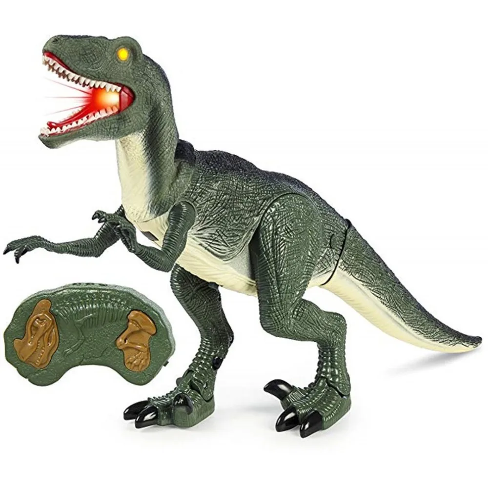 

Kids Electronic Walking Moving RC Dinosaur Pet Animal Toy Figure with Light Sound Remote Control Dinosaur Toys For Children Gift