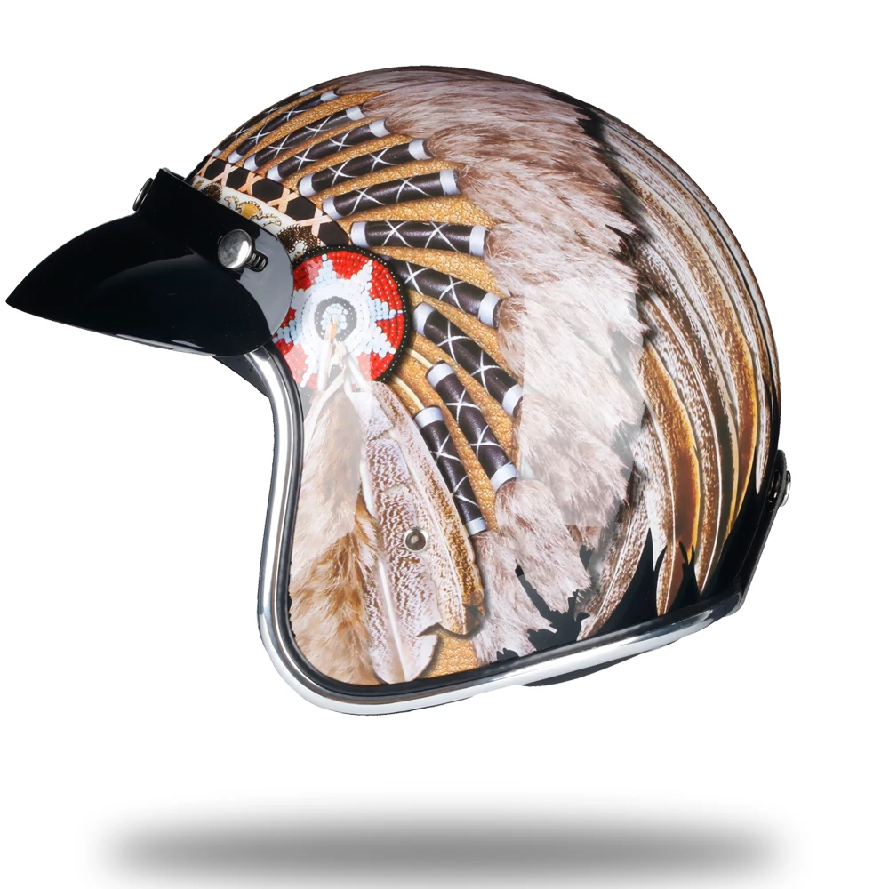 LDMET moto rcycle шлем harley индийский Ретро открытым уход за кожей лица Винтаж casco JET каск
