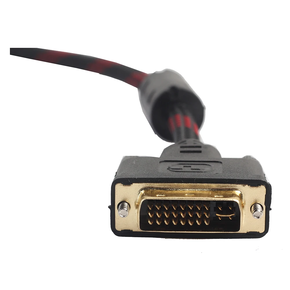 1 5 м DVI папа VGA I кабель 24 + для подключения к видео HDTV DVD ноутбука черный|Кабели HDMI| |
