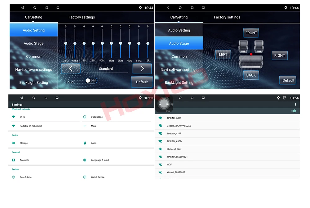 Hoxiao Android 8,1 для Toyota HILUX 2008- gps HD мультимедийный плеер Карта Навигация wifi ROS BT без DVD 7 дюймов oneDIN автомобильное радио