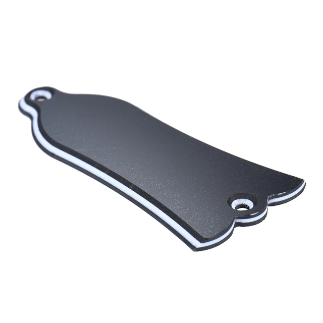 2 Holes Truss Rod Cover Plate Bell shaped PVC Scroll Plate Fits