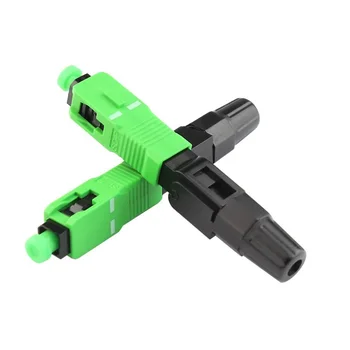 

10pcs/lot Embedded SC APC Fiber Optic Cold Quick Connector for CATV Television