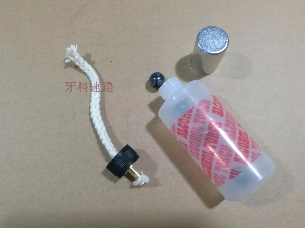 

3 pcs/set Dental Plastic Alcohol Burner Lamp Light Dental Laboratory Instrument