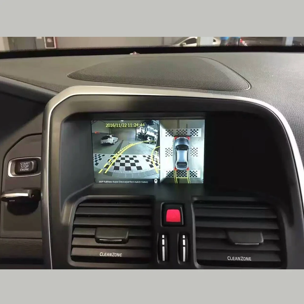 InCar панорамная Автомобильная камера высокой четкости с углом обзора 360 градусов и