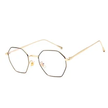 DOKLY квадратные очки черные серебристые золотые очки оправа для женщин и мужчин прозрачные линзы металлические очки оптические, при близорукости очки