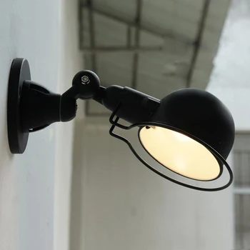 

Wall Light Mechanical Arm France Jielde RH Loft Wall Lamp Reminisced Retractable Double Vintage Folding Rod Without Switch