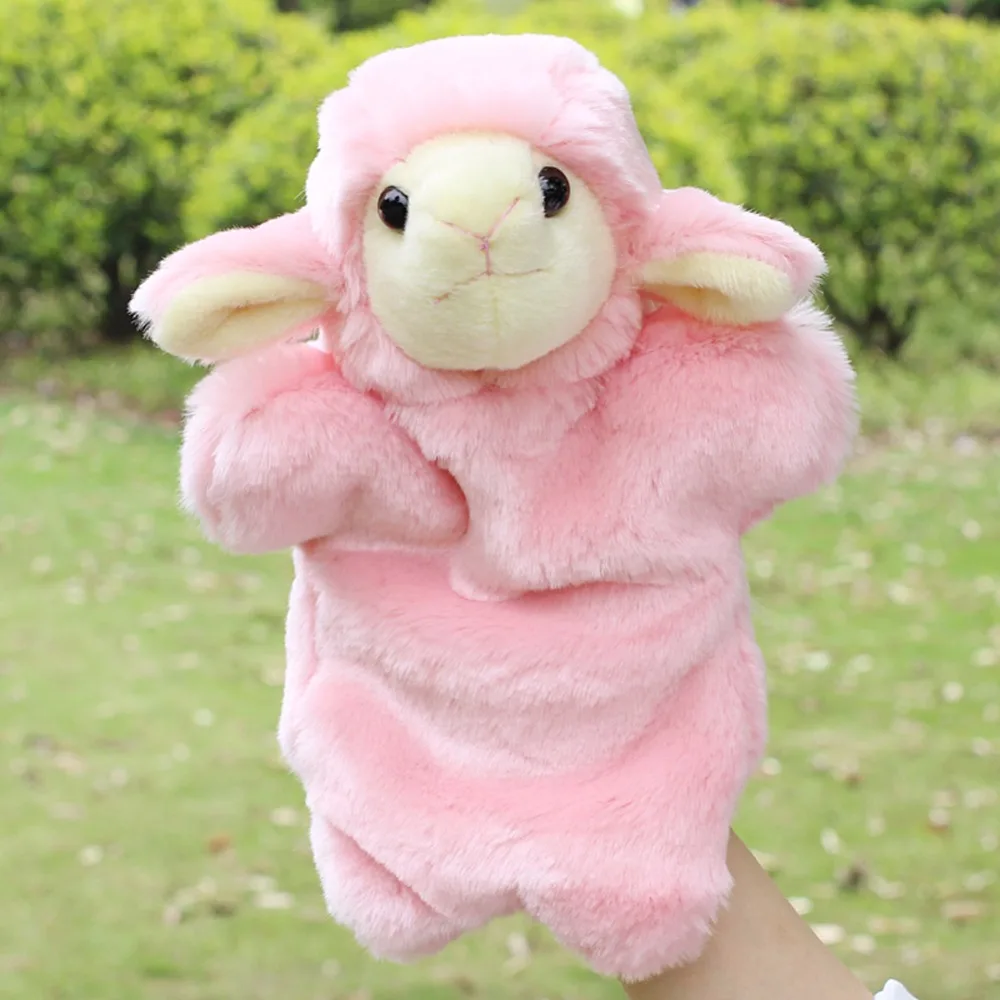 1-Pc-Cute-Sheep-Hand-Puppet-Baby-Kids-Child-Developmental-Soft-Lovely-Cartoon-Interactive-Doll-Plush (2)
