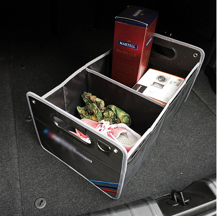 car Accessories Trunk Storage Box foldable Container Bag Tools Organizer for bmw F30 F10 F20 E60 E61 E91 E92 E93 F07 X1 X3 X4 X5