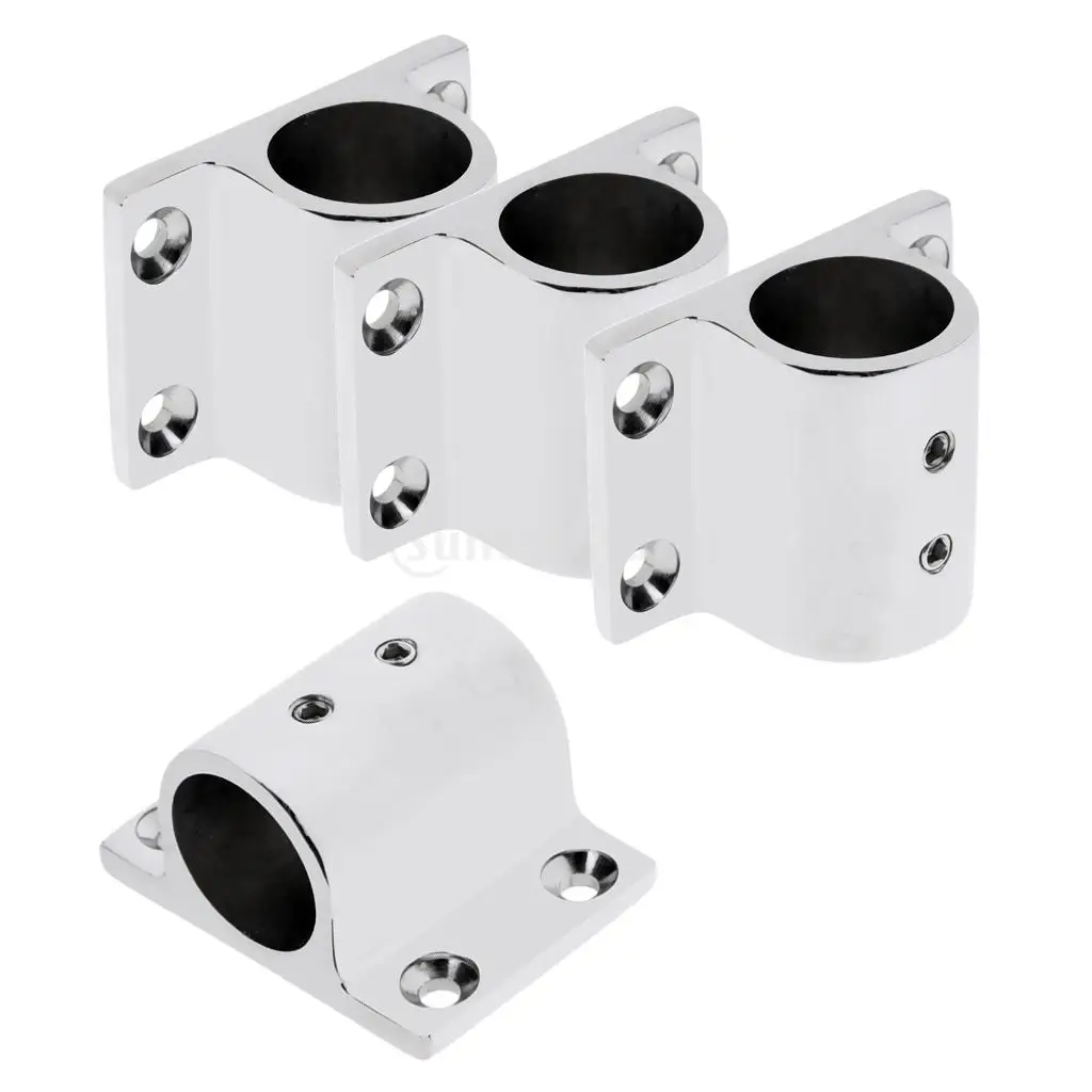 GroveEss 4pcs Stainless Steel Awning Rail Stoppers,Durable Metal