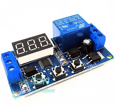 

12V LED Home Automation Delay Timer Control Switch Relay Module Digital
