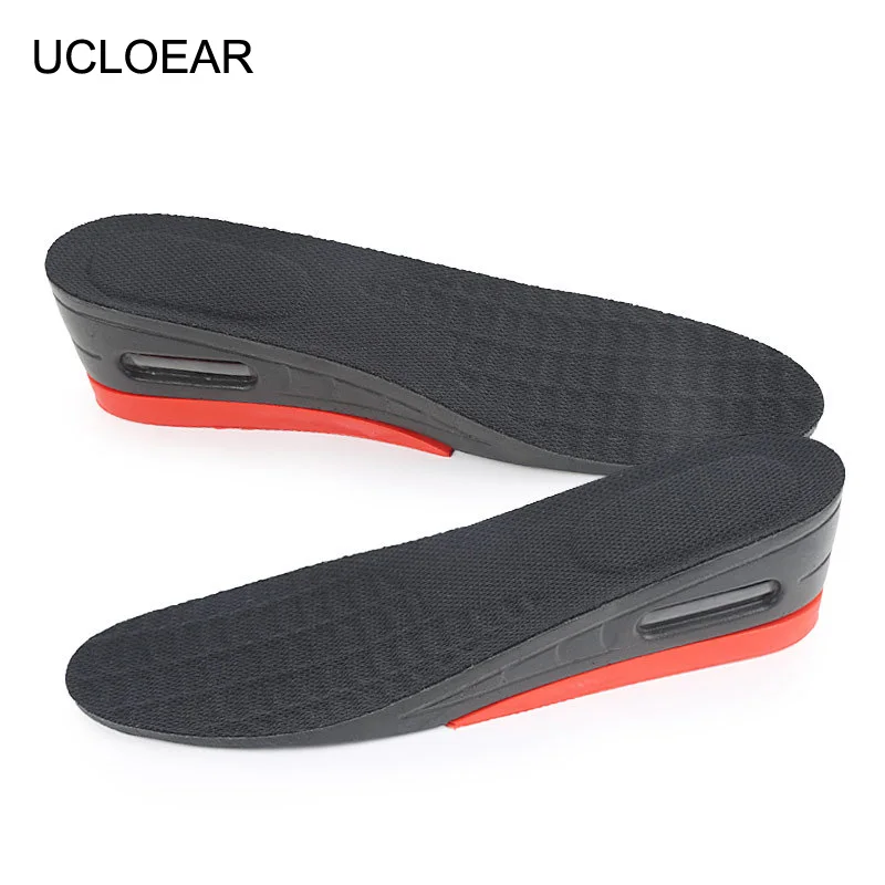 

UCLOEAR PU Height Increase Insole Cushion Height Lift Adjustable Cut Shoe Heel Insert Taller Women Men Unisex Foot Pads