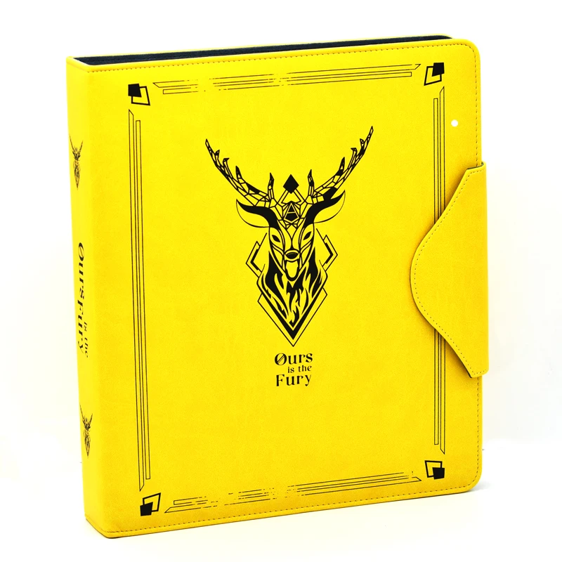 Time Walker Cards Binder Houses Baratheon для 9 карманов престолов карты альбом книги доска альбом с играми для MGT/YU-GI-OH/Pkm/FOW - Цвет: Without Pages