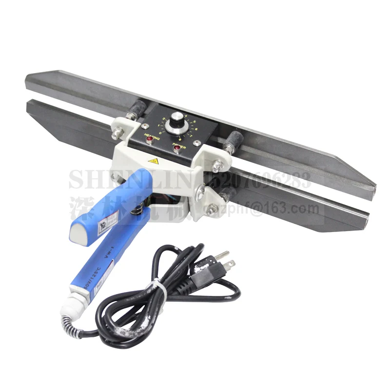 Electric heating pliers sealer 400mm,portable handy aluminum&compsite plastic bag sealing tool,package packing machine,light