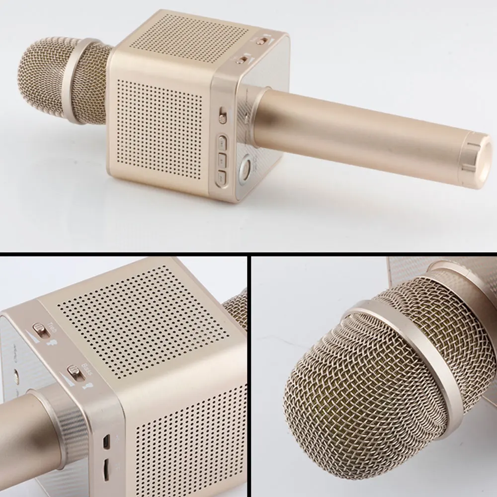 Оригинальный беспроводной ручной микрофон MicGeek Q10S Bluetooth для караоке KTV стерео