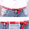Candy Color Leather Belt Women's Sweet PU Leather Belts Thin Skinny Waistband Adjustable Female Dress Decorative Belts ► Photo 3/6