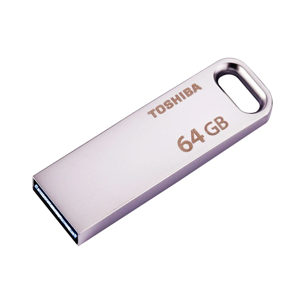 Toshiba U диск 32G 64G 128G USB 3,0 U363 серебристый(металлический USB флэш-накопитель) диск памяти внешний накопитель