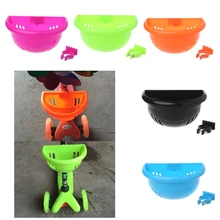

2018 Children Bicycle Basket Bicycle Scooter Basket Children Kid Bike Plastic Front Handlebar Bag Accessories