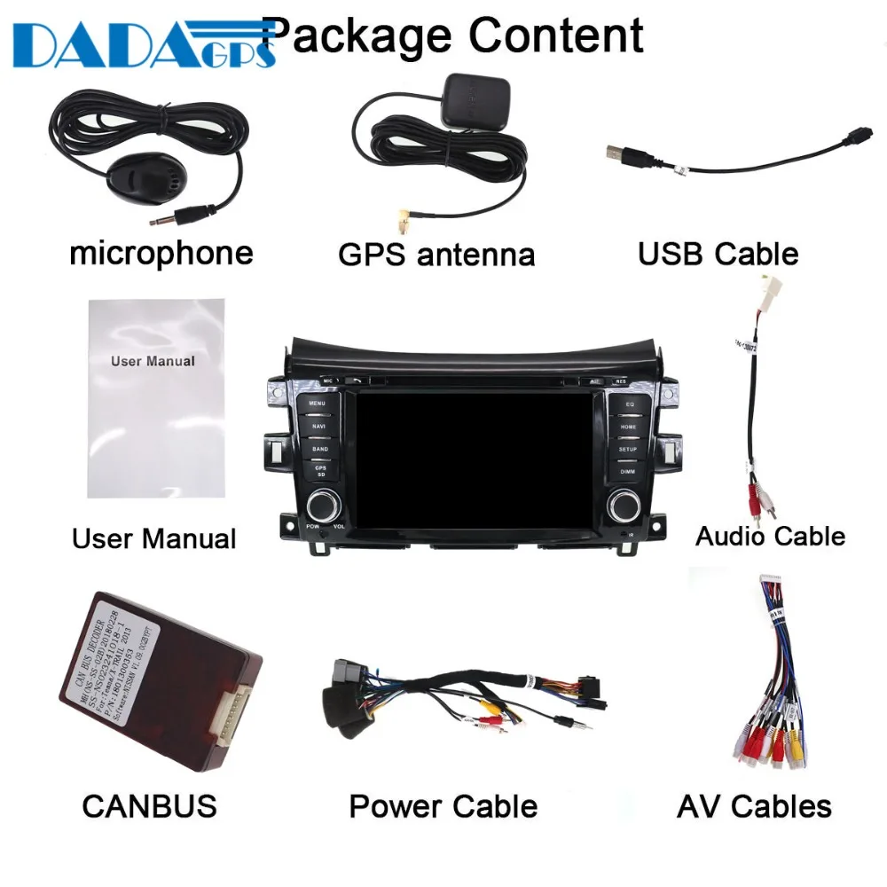 Excellent 2 din Android 9.0 4+32GB Car Multimedia Radio player dvd player For NISSAN NP300 Navara 2014+ GPS map Navigation px5 12