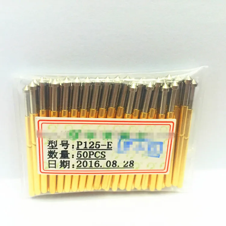 

90 Degree Convex Tip Spring Test Probes Pins 33mm Length P125-E