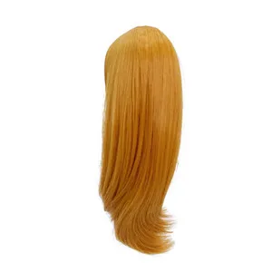 Kids gifts Classical Long Straight Doll Hair Wigs Girl Style for 18'' Height American Doll - Цвет: Фиолетовый