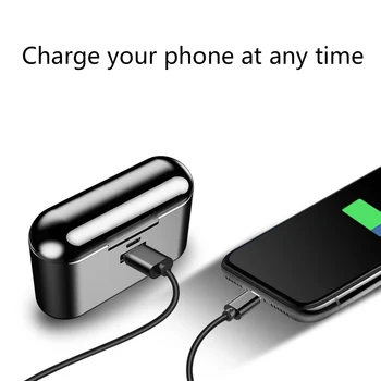 

Bluetooth 4.2 In-Ear Wireless Mini Bluetooth Earphone Sports Smart Connection Headset With Charging Box