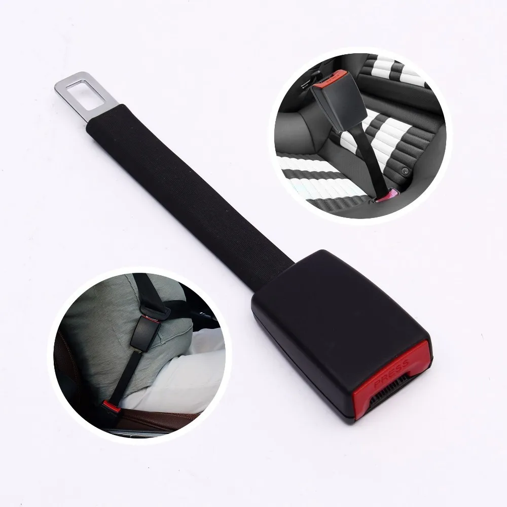 25cm Car Seat Belt cushion stopper Interior Modeling Safty Extension Buckle Auto Accessorie Certifies Universal | Автомобили и