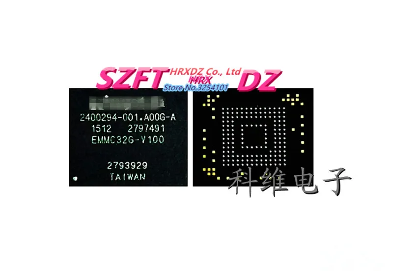 

SZFTHRXDZ 100% new original 2PCS 5PCS 10PCS EMMC32G-S100 EMMC 32G BGA EMMC32G S100