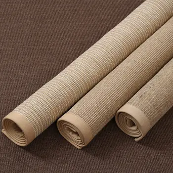 

Sisal carpet living room coffee table mat bedroom full linen rug home study hand-woven straw carpet