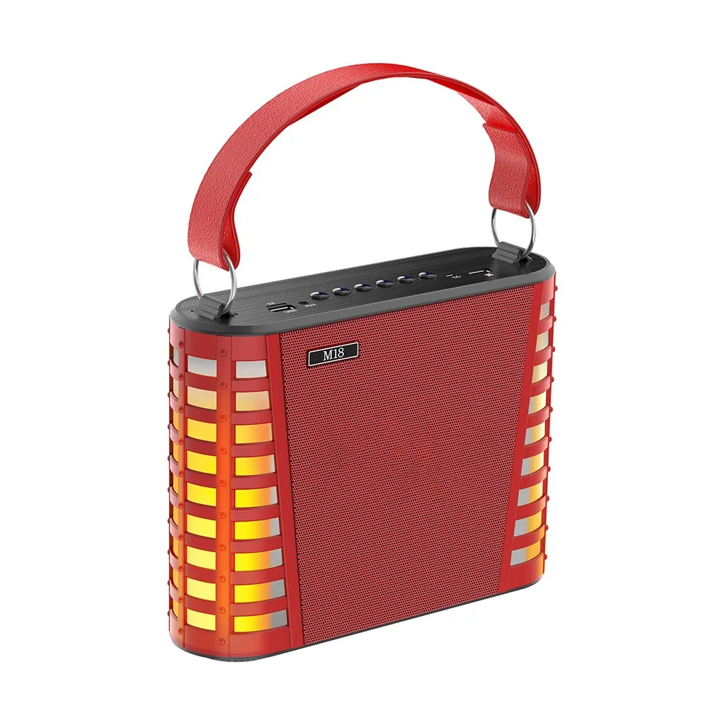 Portable Speaker Diacritical Double Bluetooth Singing With Microphone Wireless Speakers 318#2 |