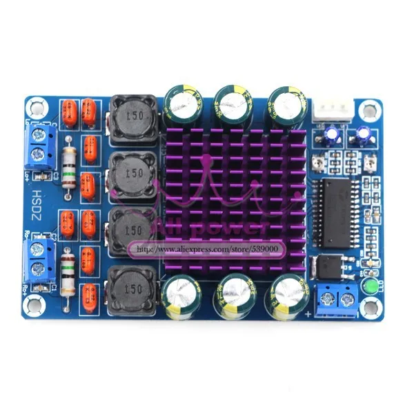 TK2050 Tripath 50 Вт+ 50 Вт трансформатор стерео аудио усилитель мощности доска автомобильный усилитель трансформатор