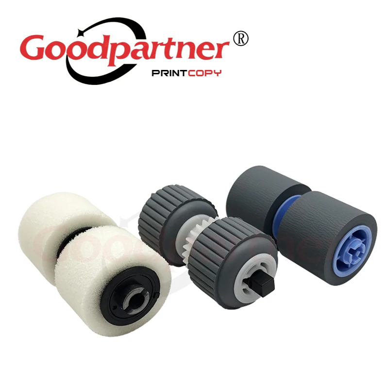 2SET for Canon DR-6080 DR-7580 DR-9080C Scanner Exchange Roller Kit FEED Pickup Retard SEPARATION ROLLER 8927A004 8927A004AA pickup roller printer