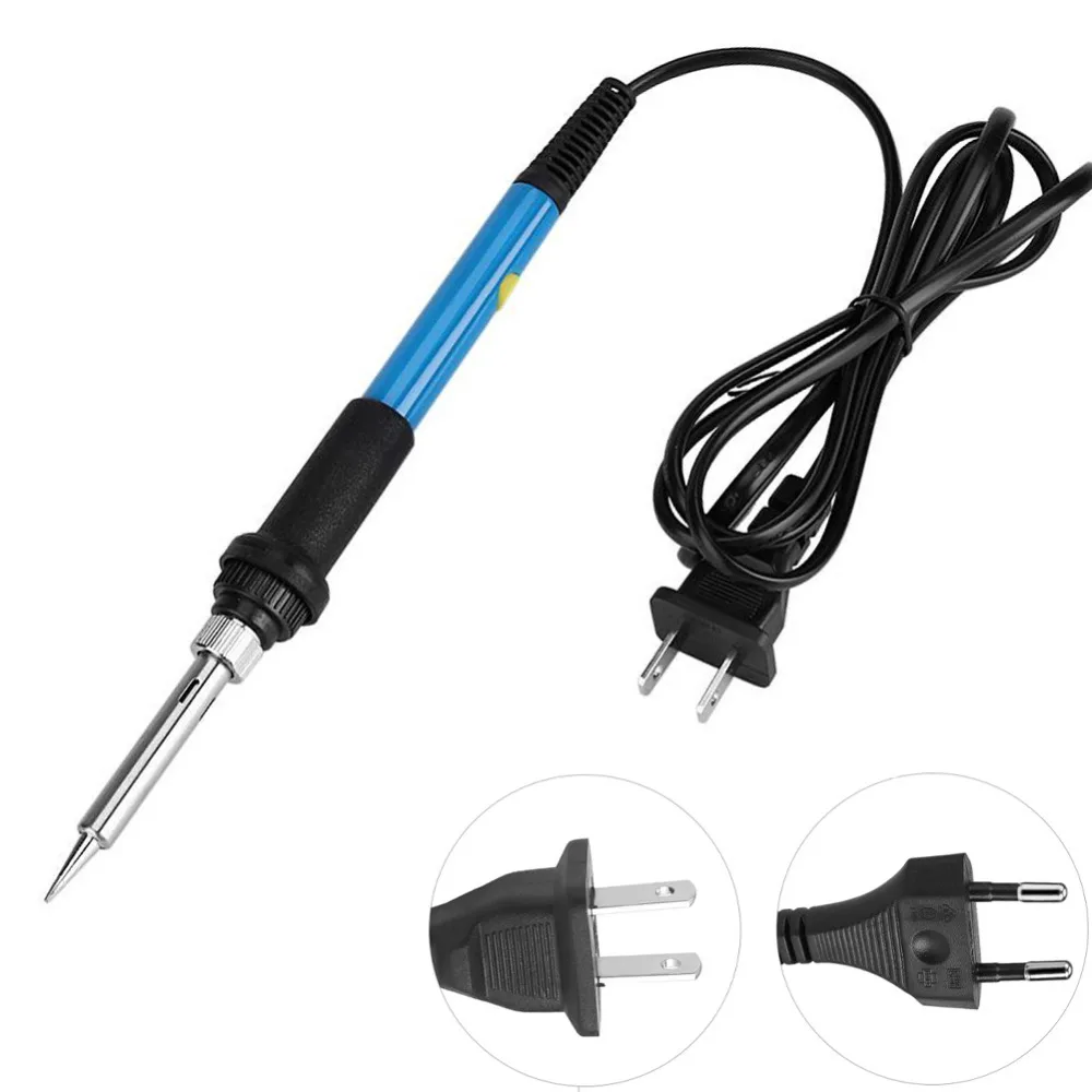 

110V US 220V EU Soldering Iron 60W Adjustable Temperature Electric Solder Iron Rework Station Handle Heat Pencil Welding Repair