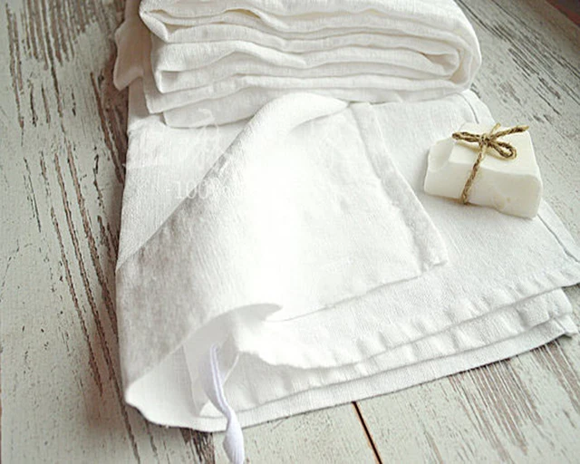 100 Real White Linen Napkins Wedding Table Napkin Natural Pure Pink 100 Real White Linen Napkins Wedding Table Napkin Natural Pure Pink Stain Cloth Cover