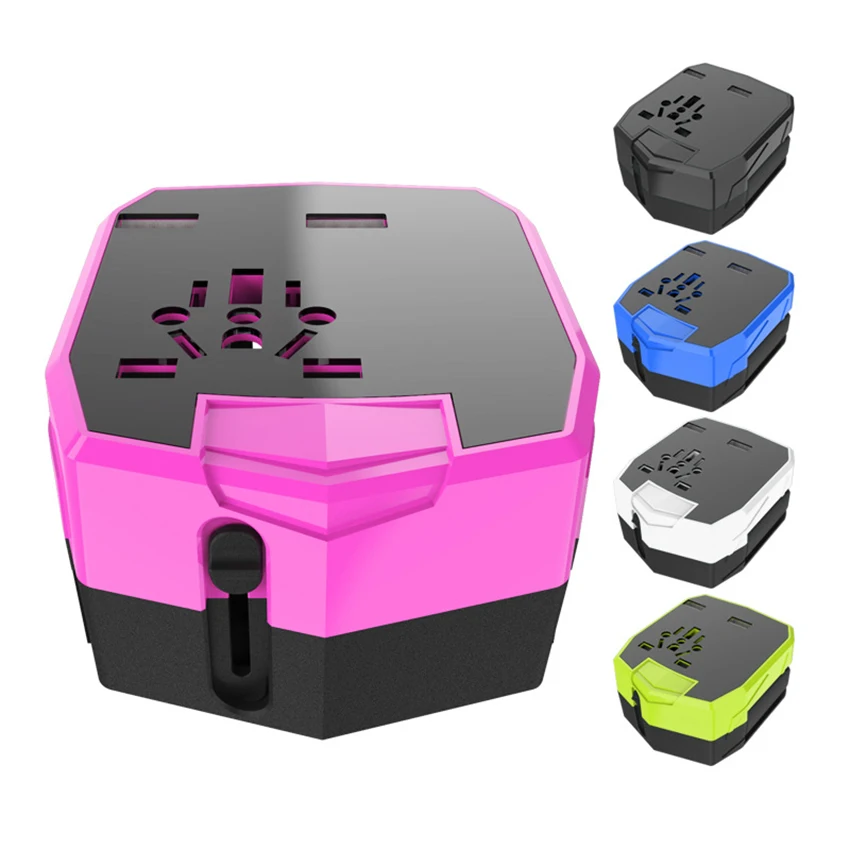 2018 New Universal Travel Adapter Car Charger Power Converter Electric