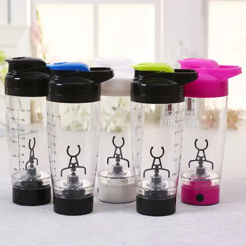 

600ml Mixer Bottle Water Bottle Portable Electric Automation Protein Automatic Movement Creative Coffee Milk Smart