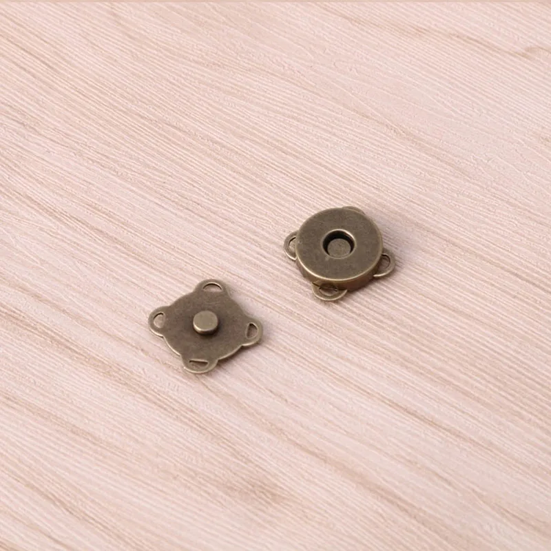 10x14/18 мм Магнитный кошелек Quincunx защелки для защелкивающийся замок бумажник с откидной крышкой Сумочка с пряжкой аксессуары