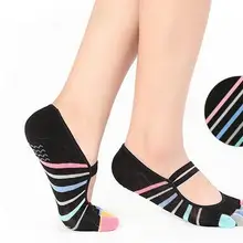 5 пар, женские профессиональные носки-лодочные носки, гольфы для занятий спортом, гольфы для фитнеса, нескользящие носки для йоги, пилатес