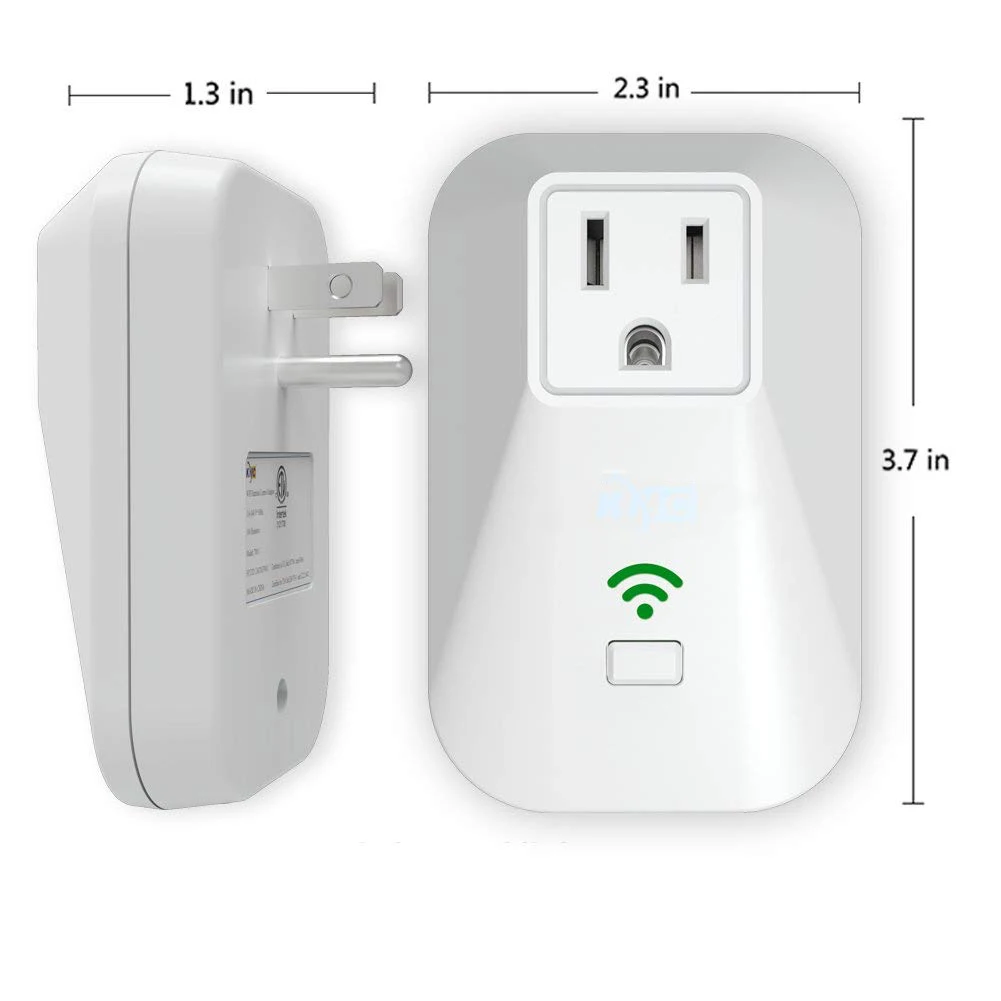Wi Fi Smart мощность розетка энергии с дистанционным управлением управление Outlet