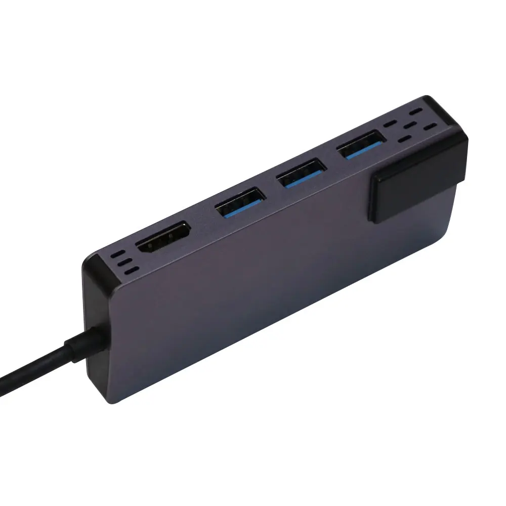 Usb-хаб USB C к HDMI RJ45 Gigabit Ethernet Thunderbolt 3 адаптер SD/TF кардридер USB3.0 концентратор мультиразветвитель для Macbook Pro