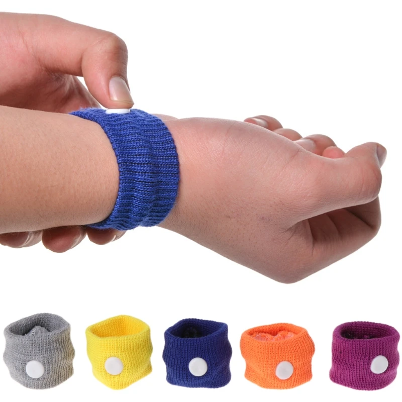 

Anti Nausea Wrist Band Support Wristband Carsickness Seasick Sickness Bracelet Travel